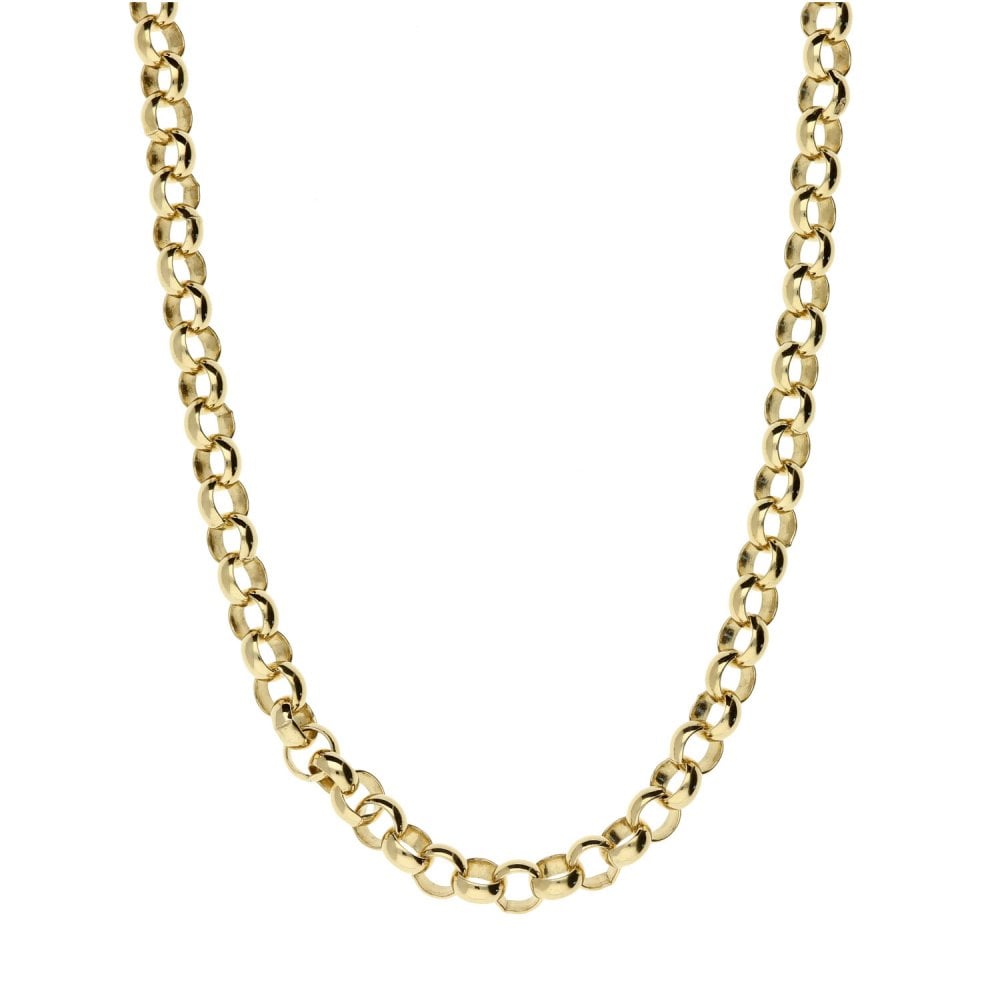 9ct Gold 24" Round Belcher Chain