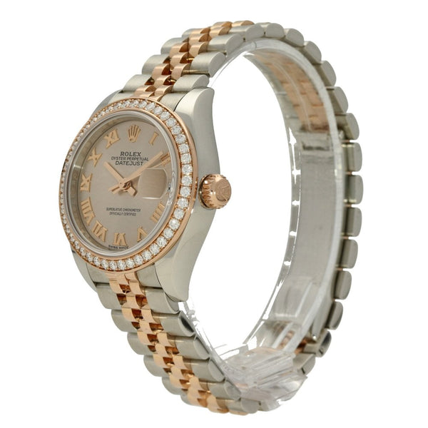 Datejust 279381RBR - Steel & Rose Gold - Diamond Bezel - 2019