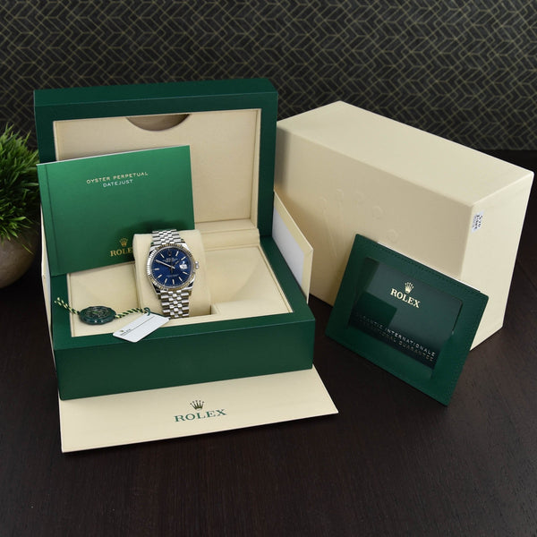 Datejust 126234 - Gents Watch - Blue Dial - 2021