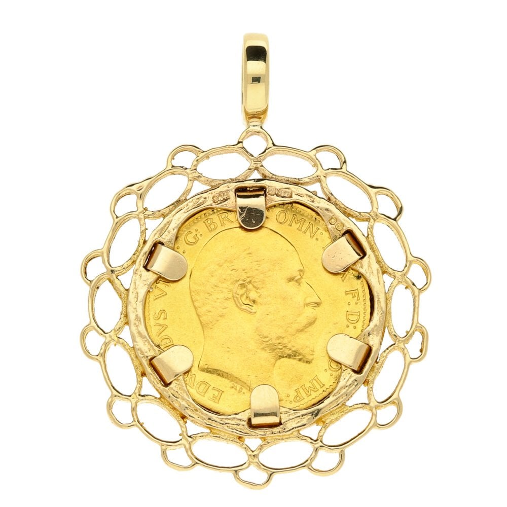 9ct Yellow Gold Half-Sovereign 1906 King Edward VII