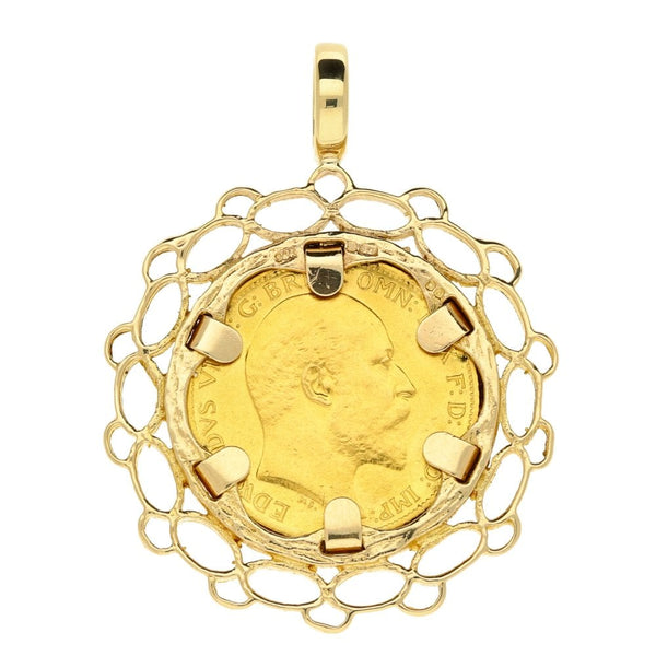 9ct Yellow Gold Half-Sovereign 1906 King Edward VII