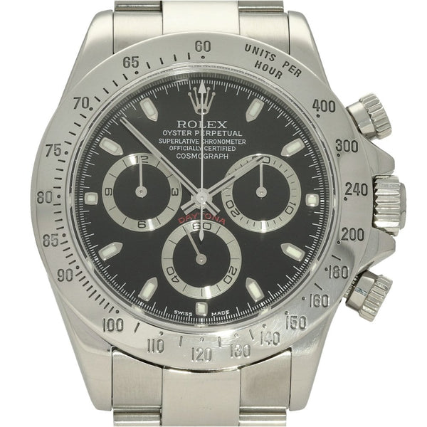 Daytona 116520 - Gents Watch - Black Dial - 2002