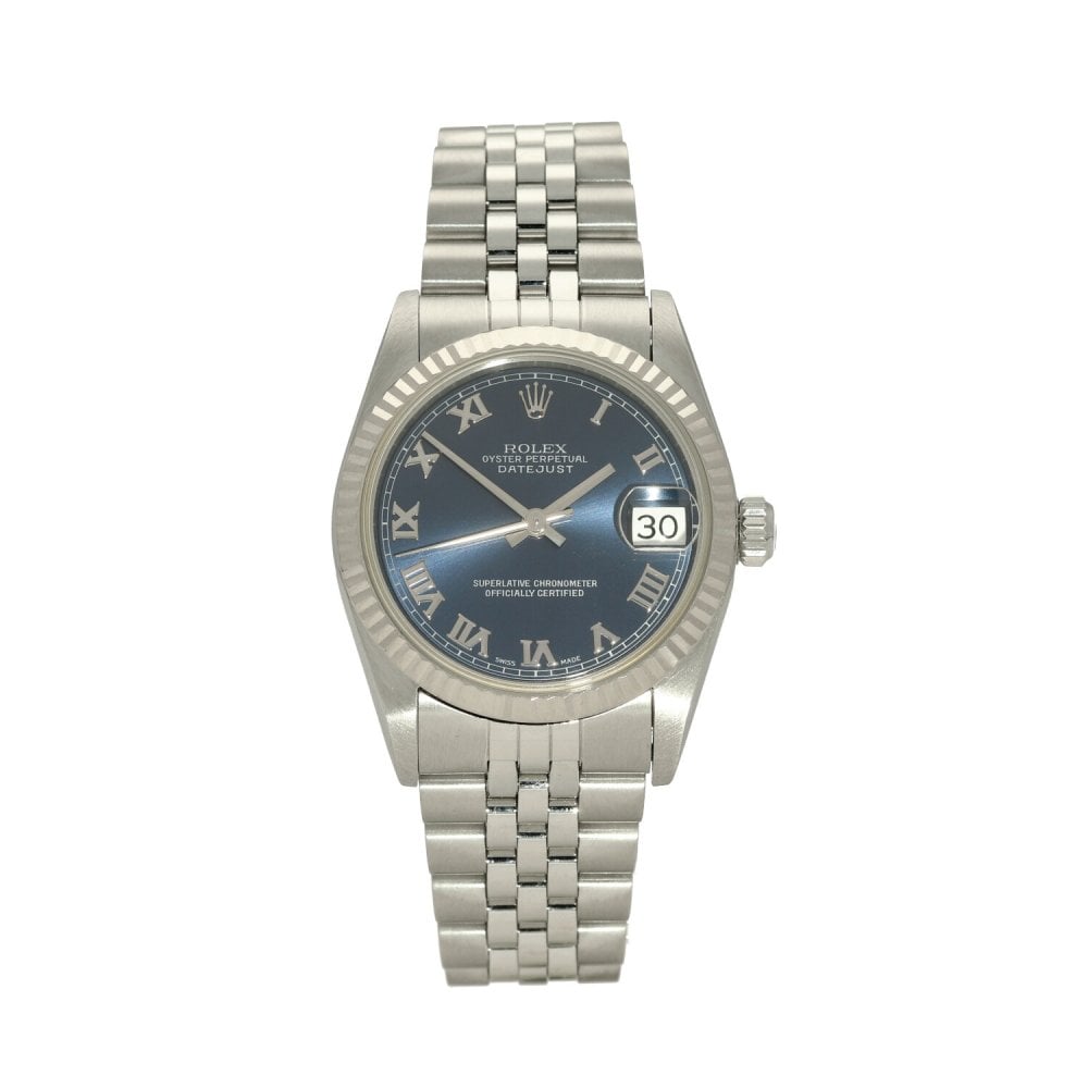 Datejust 68274 - Midsize Watch - Blue Dial - 1998