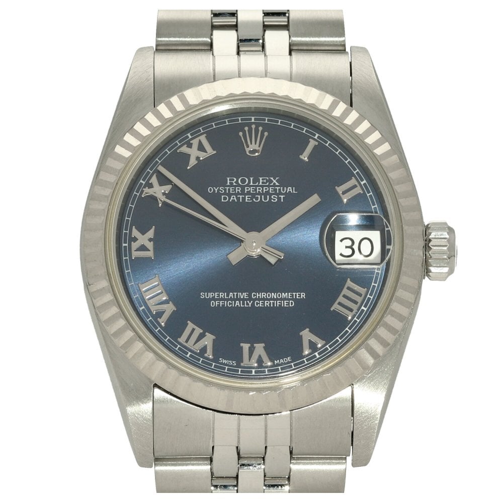 Datejust 68274 - Midsize Watch - Blue Dial - 1998