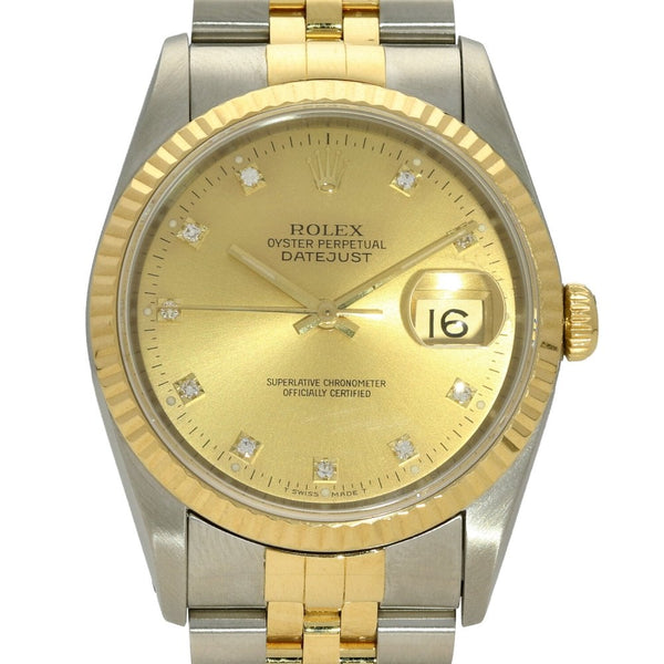 Datejust 16233 - Champagne Diamond Dial - 1992