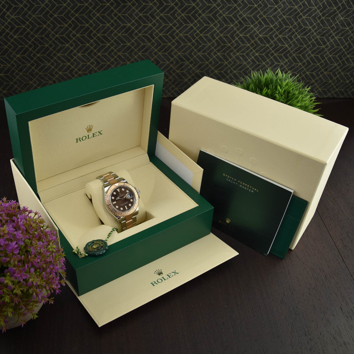 Yacht-Master 116621 - Steel & Rose Gold - Chocolate Dial - 2015