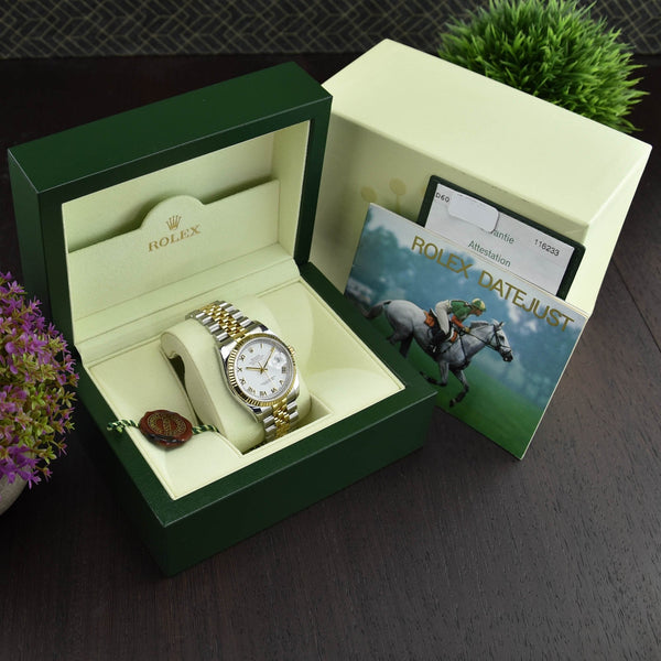 Datejust 116233 - Gents Watch - White Dial - 2005