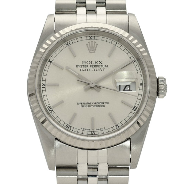 Datejust 16234 - Silver Baton Dial - 1998