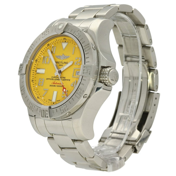 Avenger Seawolf A17331 - 45mm - Yellow Dial - 2014