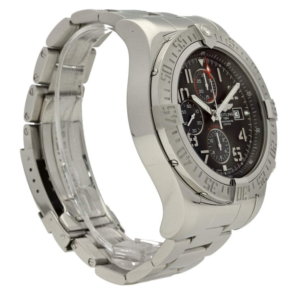 Super Avenger A1337111 - Black Dial - 2017