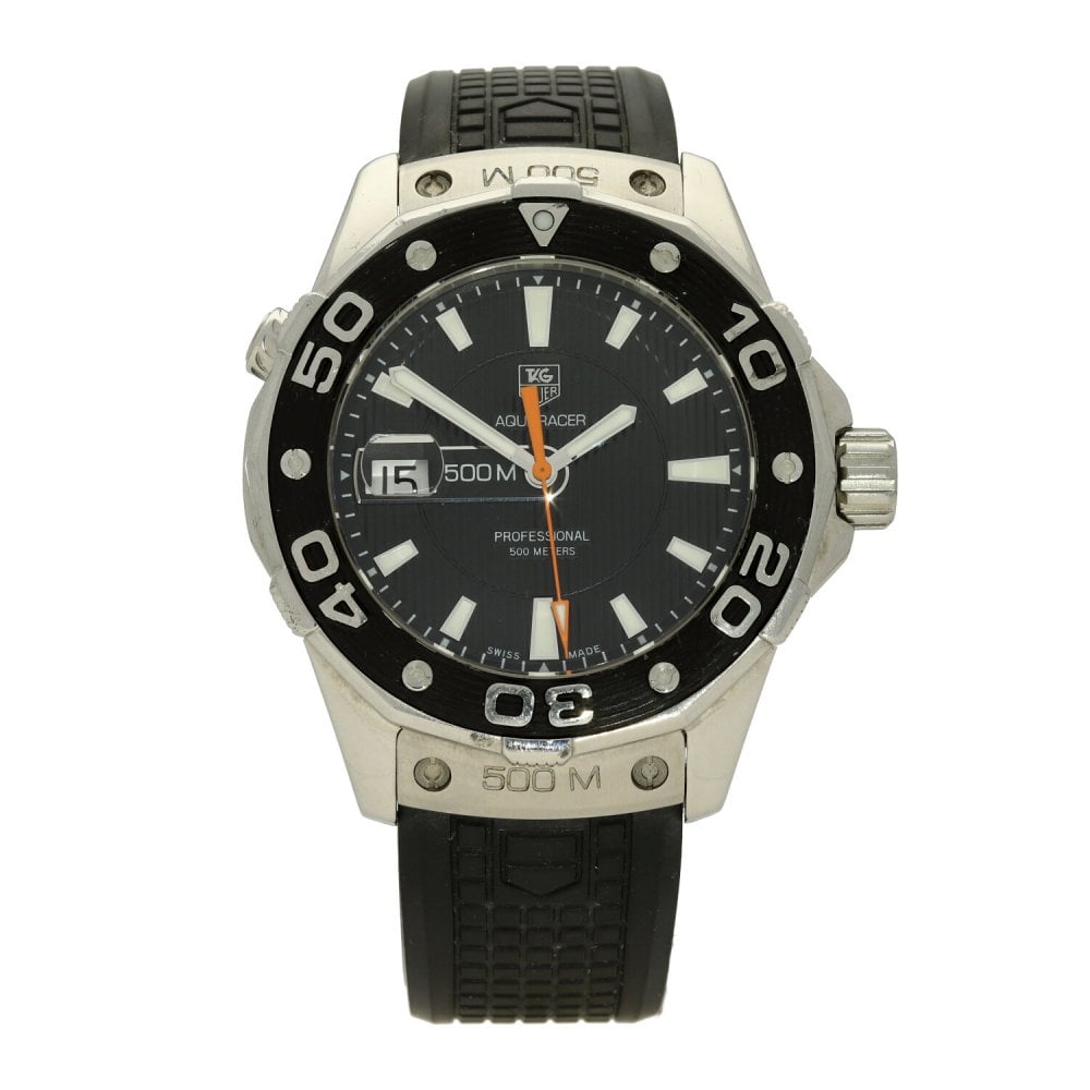 Aquaracer - WAJ1110 - Gents Watch - Rubber Strap - 2014