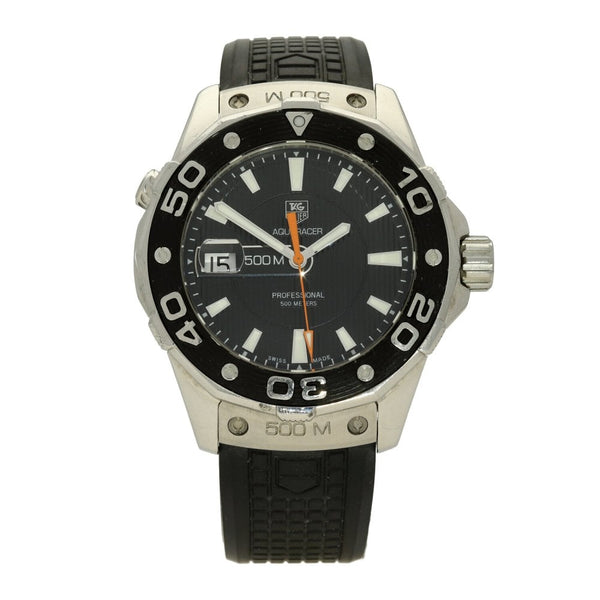 Aquaracer - WAJ1110 - Gents Watch - Rubber Strap - 2014