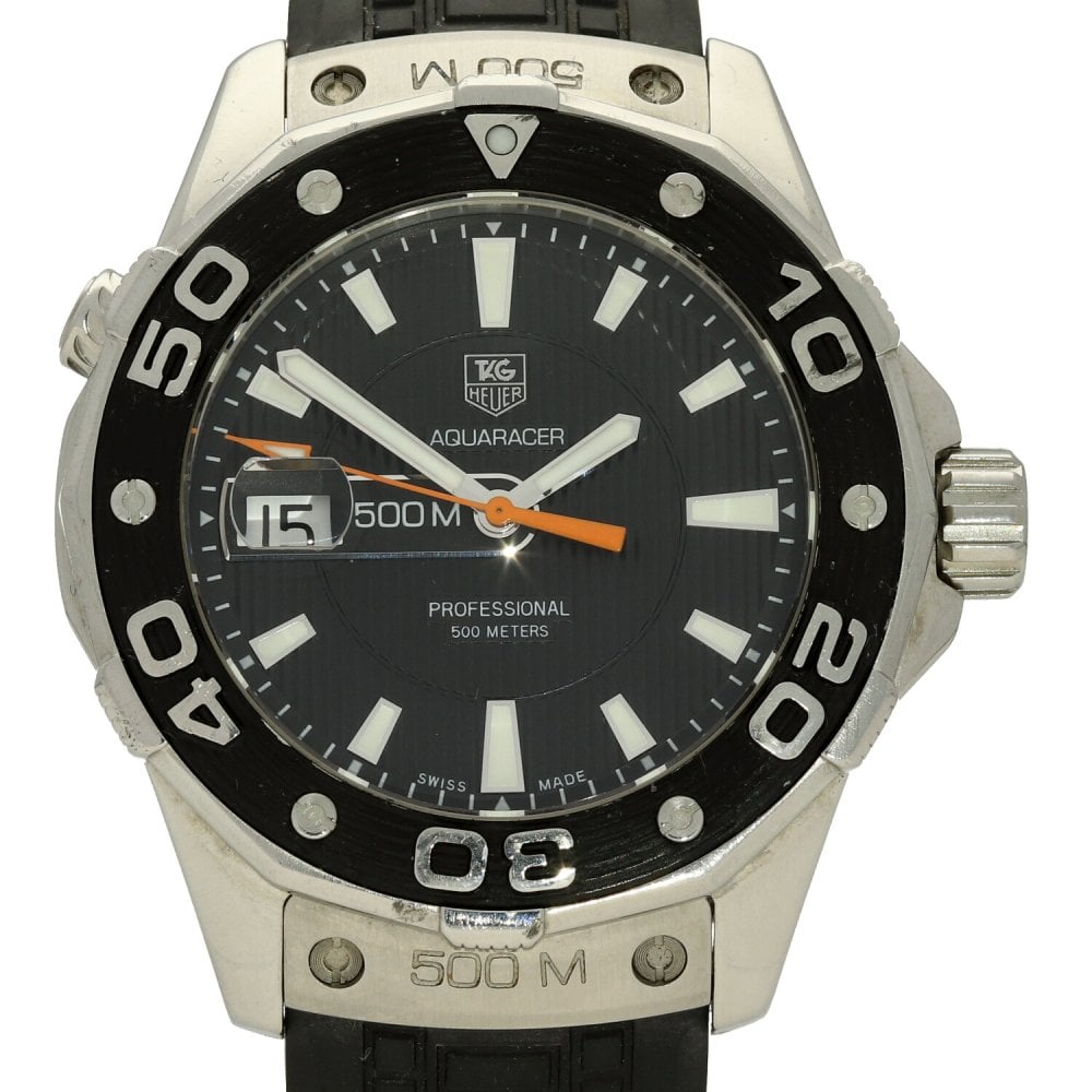 Aquaracer - WAJ1110 - Gents Watch - Rubber Strap - 2014