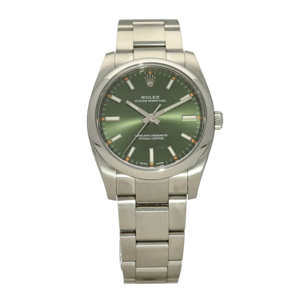 Oyster Perpetual 114200 - Green Dial - 2017