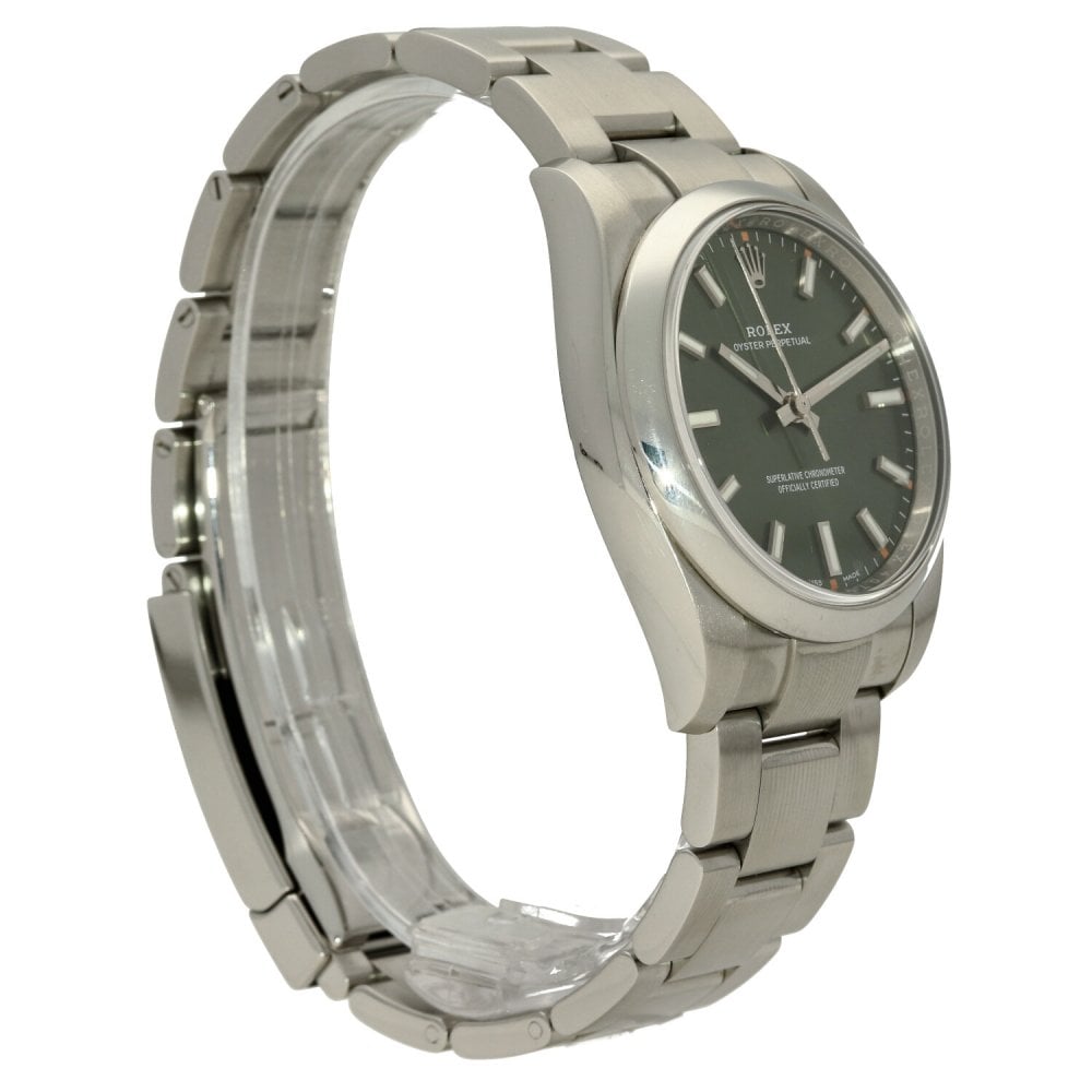 Oyster Perpetual 114200 - Green Dial - 2017