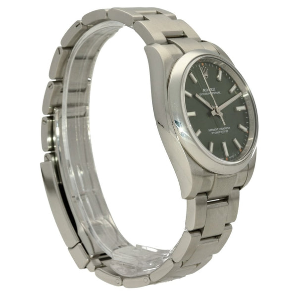 Oyster Perpetual 114200 - Green Dial - 2017