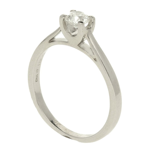 Ladies Platinum Forever Diamond Engagement Ring - 0.38ct