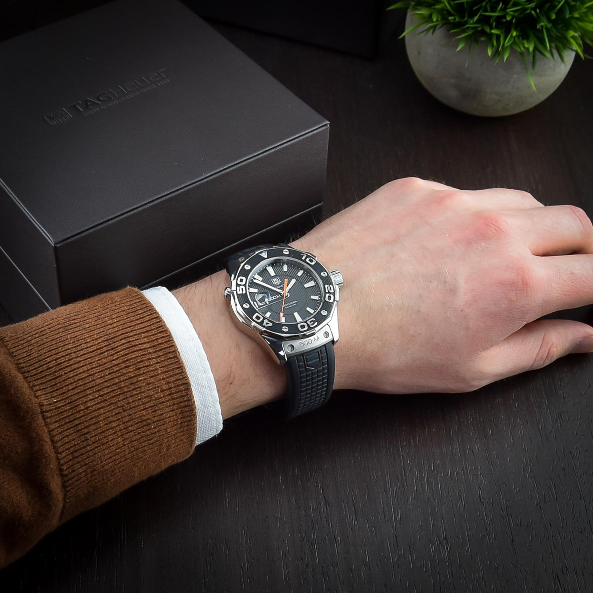 Aquaracer - WAJ1110 - Gents Watch - Rubber Strap - 2014