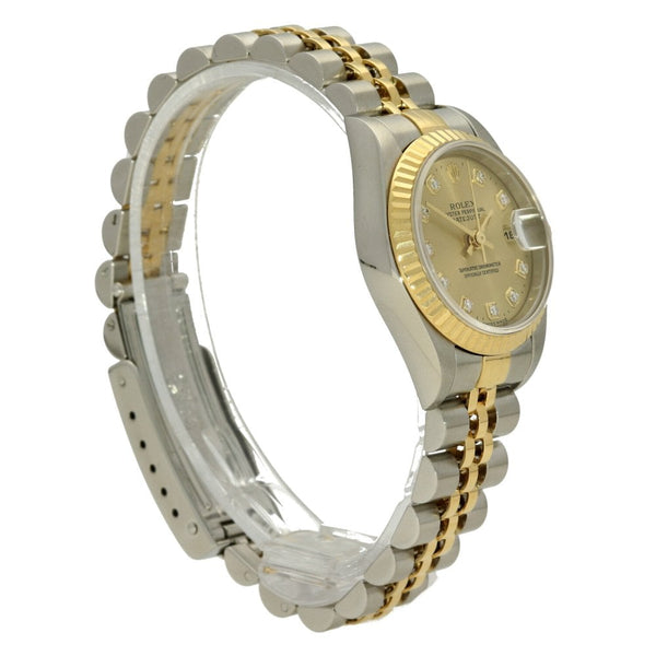 Datejust 69173 - Champagne Diamond Dial - 1997