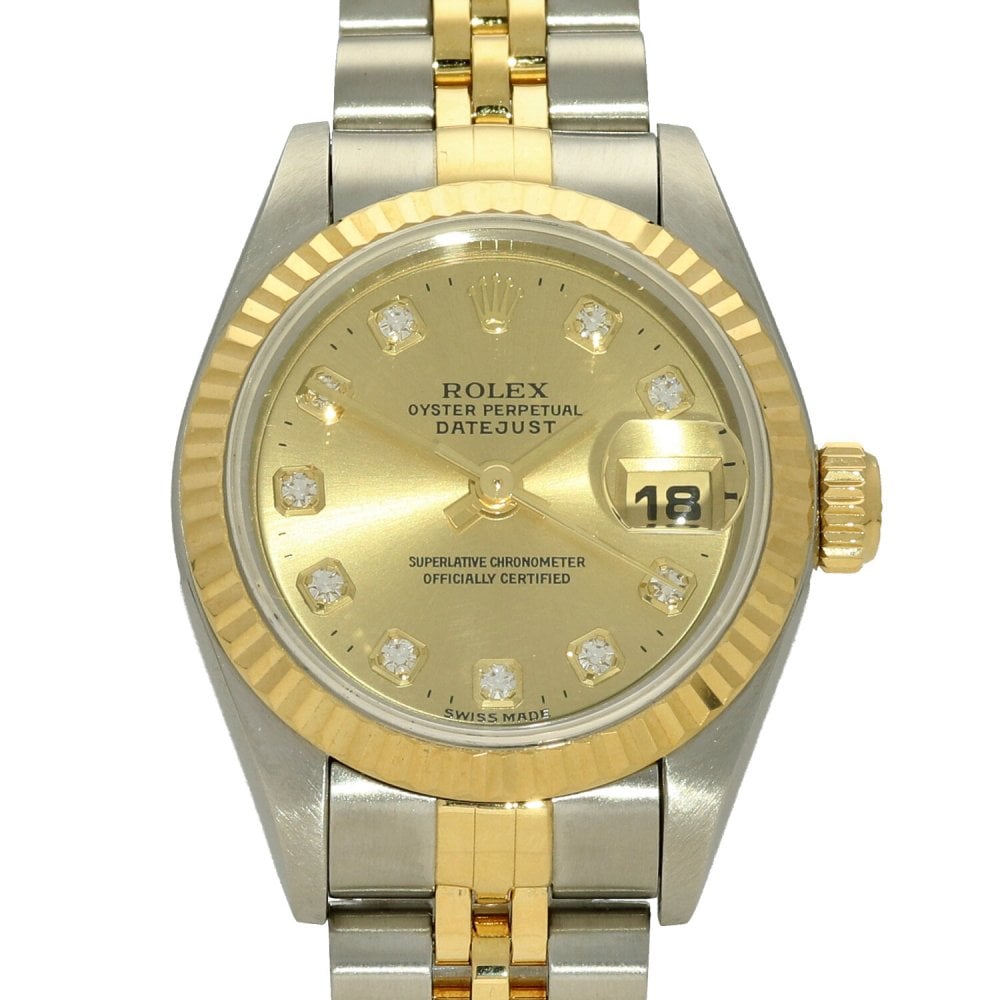 Datejust 69173 - Champagne Diamond Dial - 1997