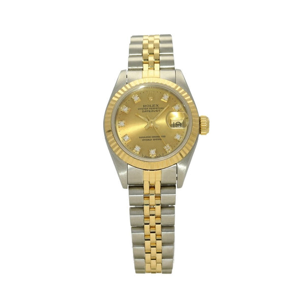 Datejust 69173 - Ladies Watch - Gold Dial - 1990