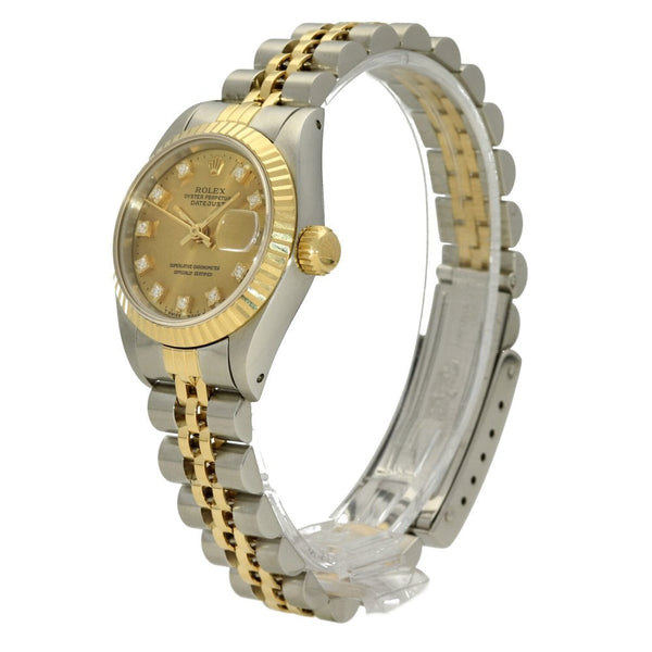 Datejust 69173 - Ladies Watch - Gold Dial - 1990