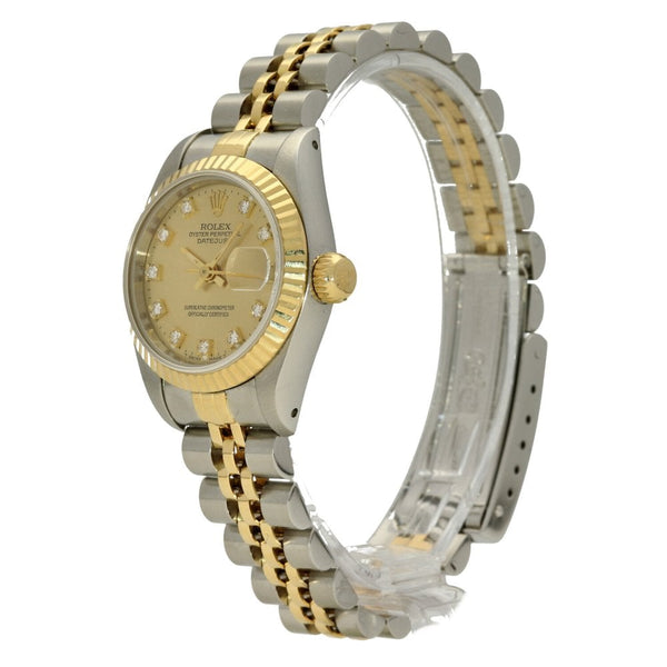 Datejust 69173 - Champagne Diamond Dial - 1992
