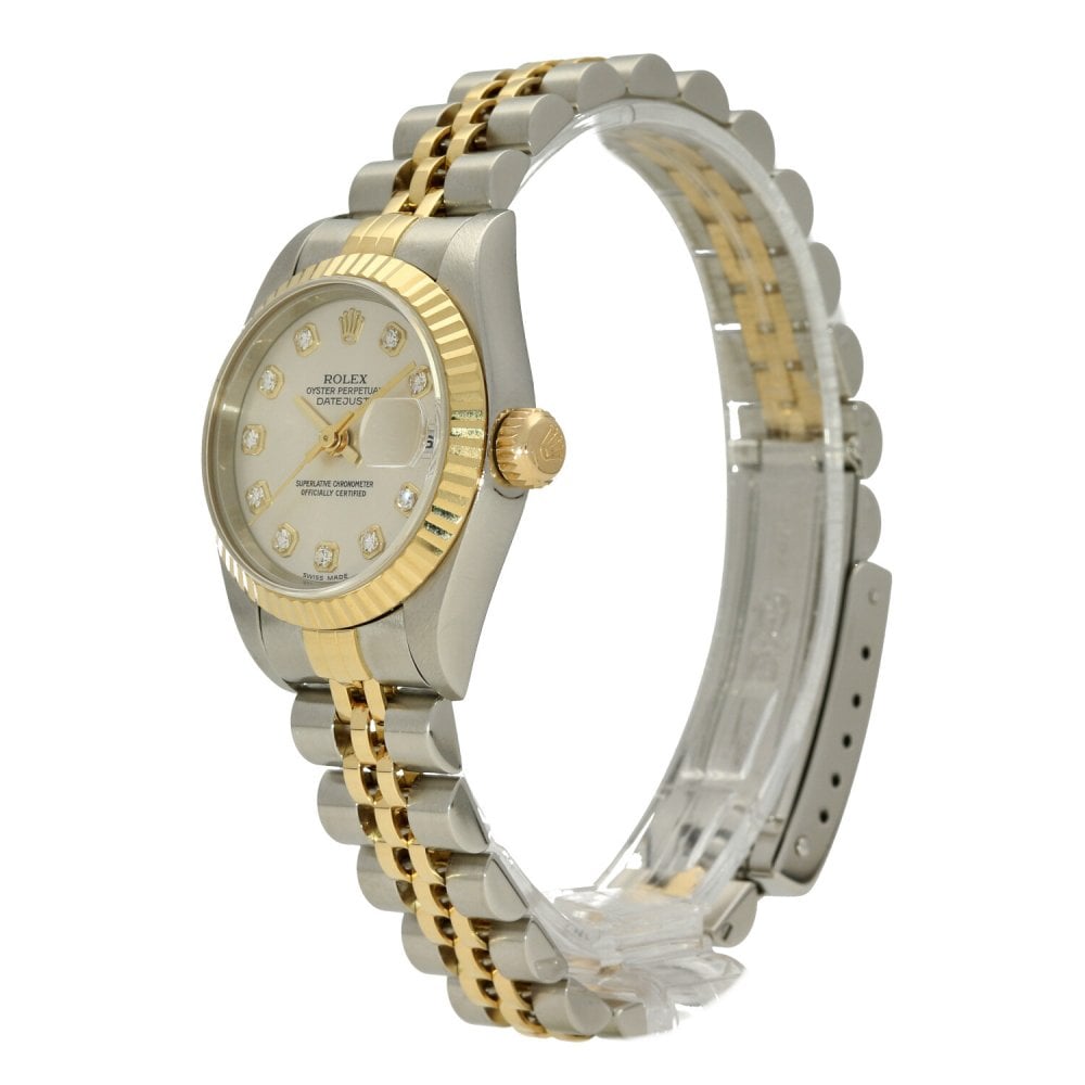 Datejust 79173 - Silver Diamond Dial - 2001
