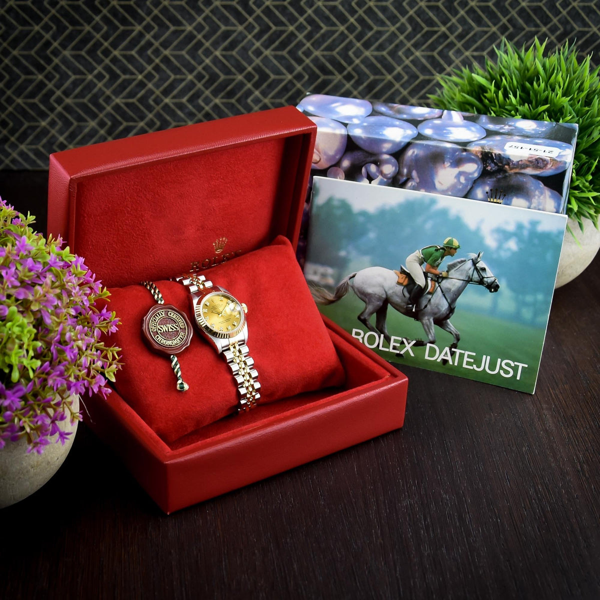 Datejust 69173 - Ladies Watch - Gold Dial - 1990