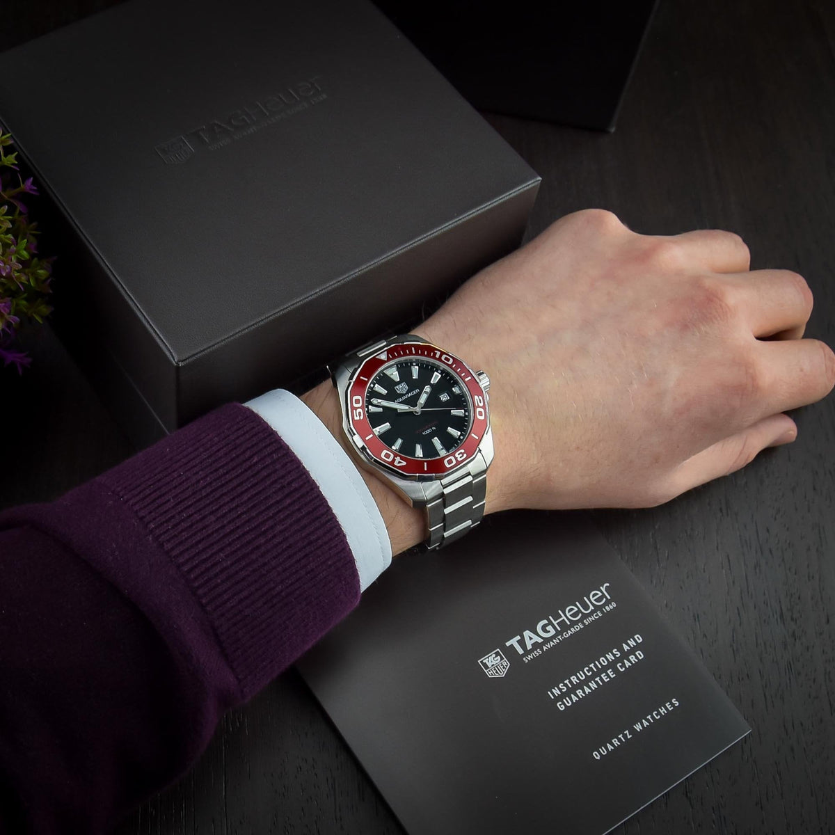 Aquaracer WAY101B - Black Dial - 2017