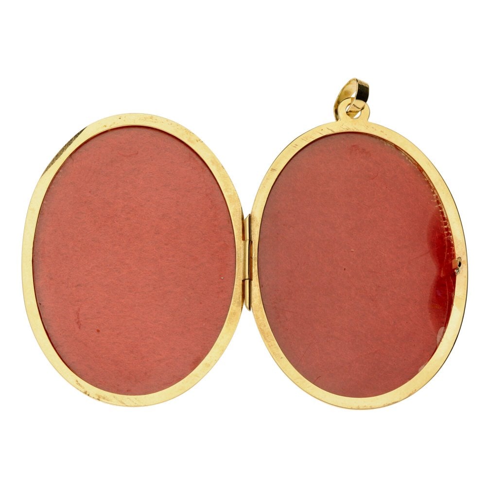 9ct Yellow Gold Family Locket Pendant - 7.9g