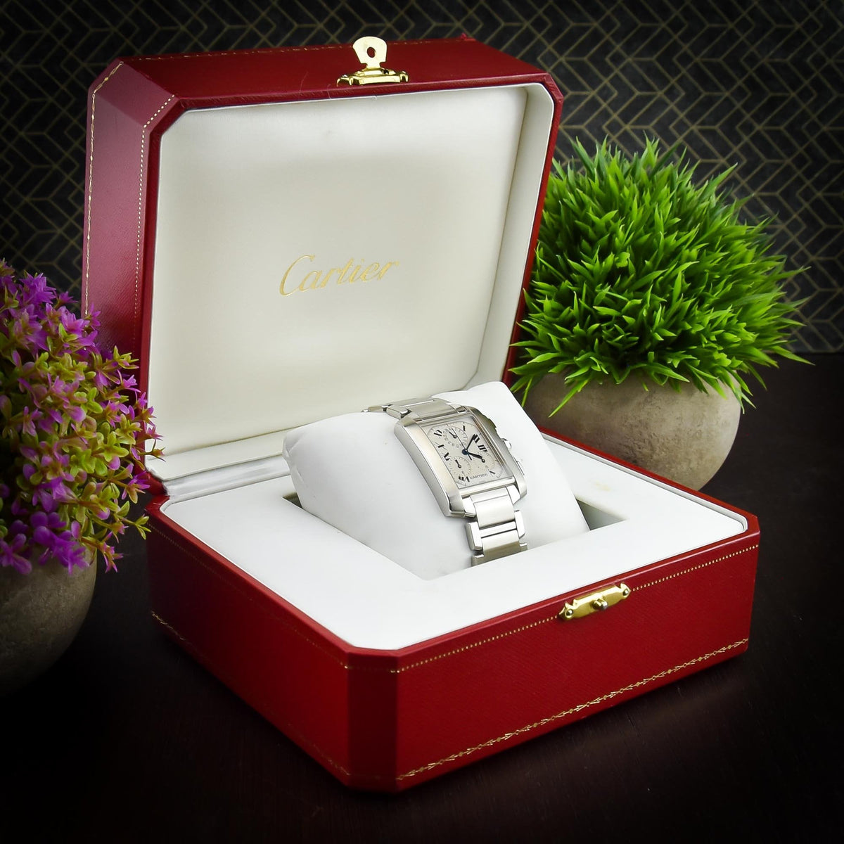 Tank Francaise Chronoflex 2303 - Ladies Watch - 2000