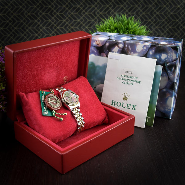 Datejust 69173 - Dark Mother of Pearl Dial - 2001