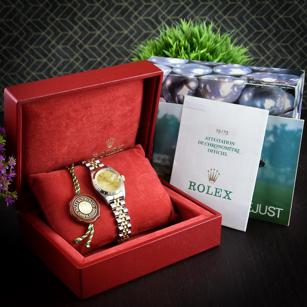 Datejust 79173 -Champagne Dial - 2000