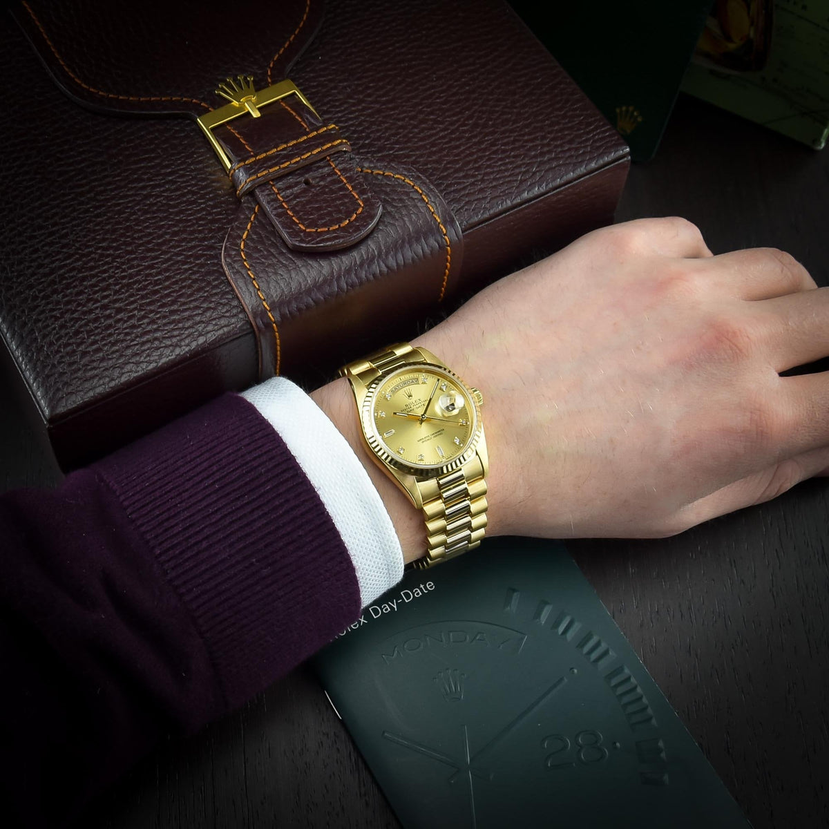 Day-Date 18238 - 18ct Yellow Gold - 1990