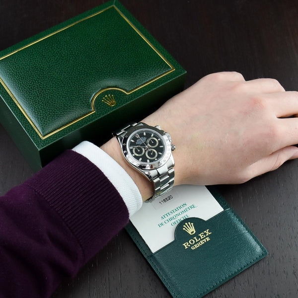 Daytona 116520 - Gents Watch - Black Dial - 2002