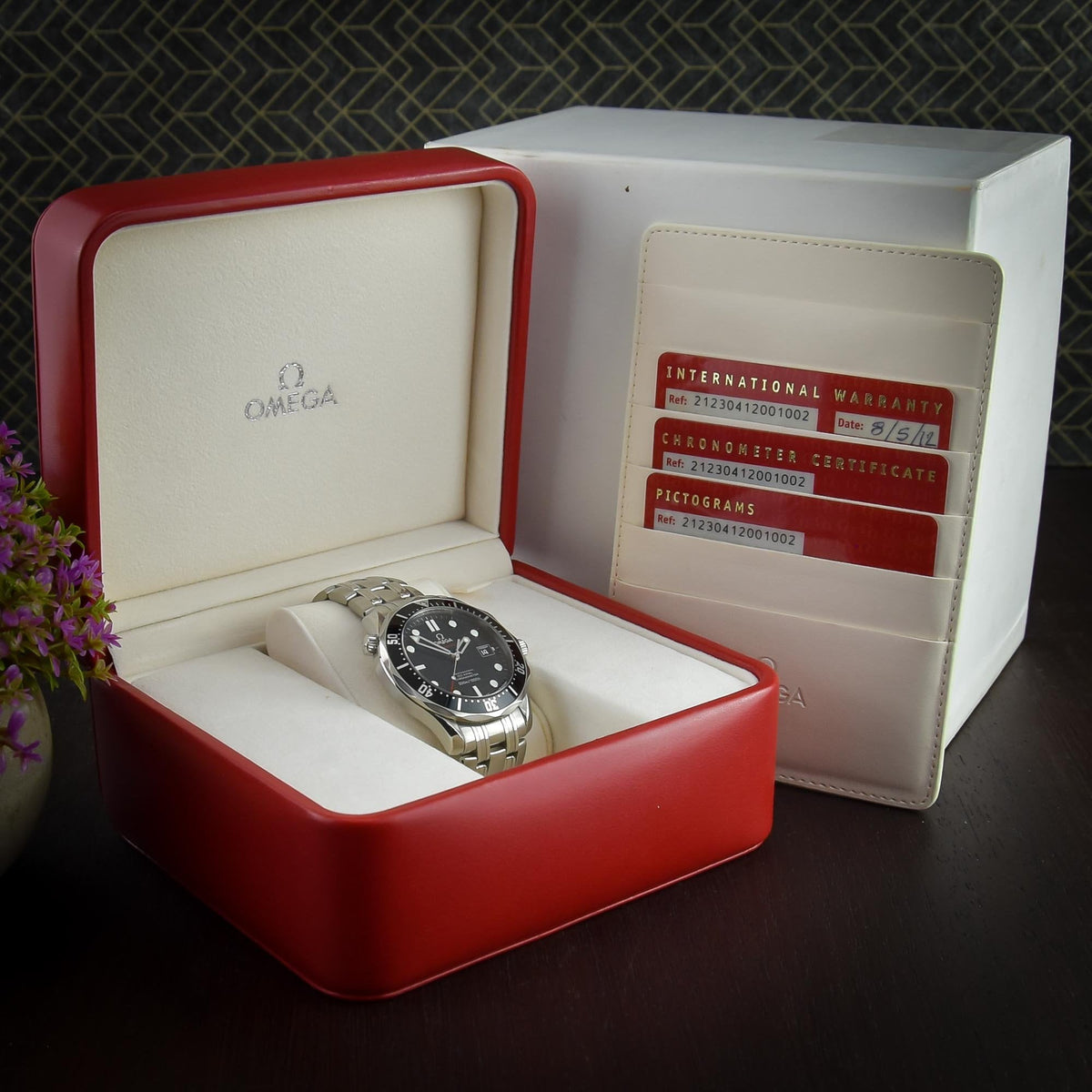 Seamaster 212.30.41.20.01.002 - Black Wave Dial - 2012