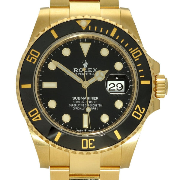 Submariner 126618LN - Gold Watch - Black Dial - 2021