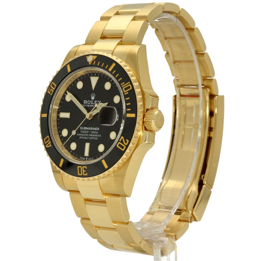 Submariner 126618LN - Gold Watch - Black Dial - 2021