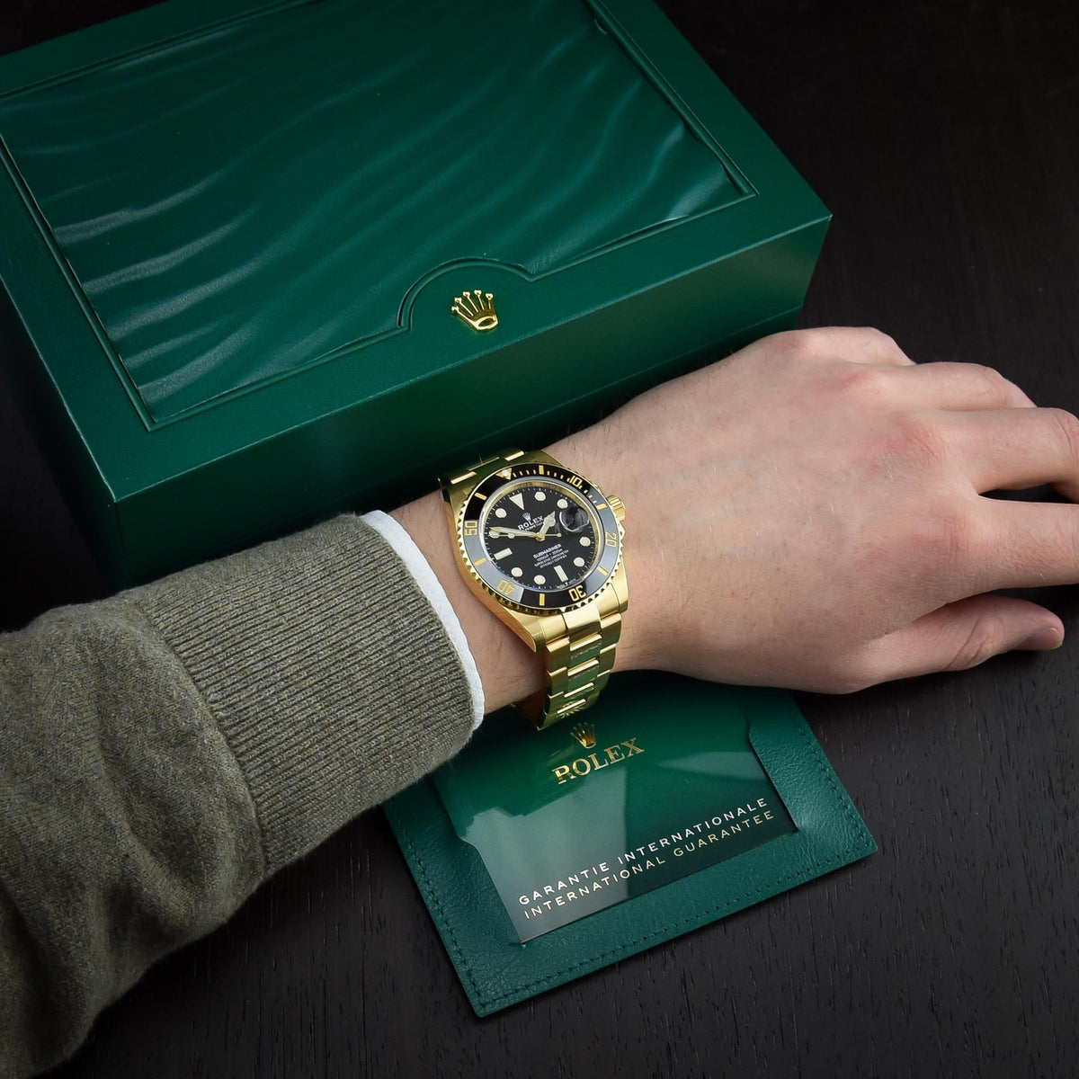 Submariner 126618LN - Gold Watch - Black Dial - 2021