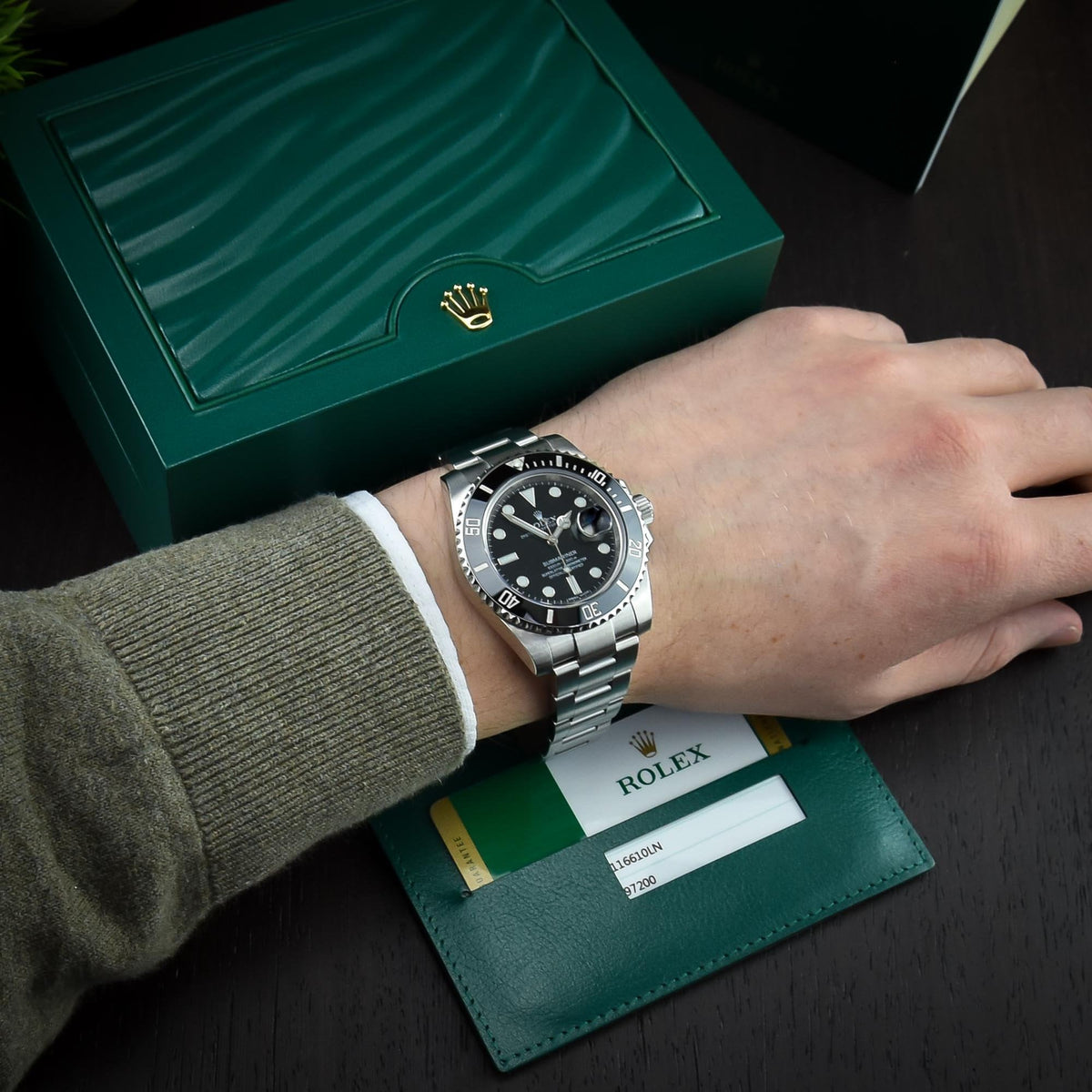 Submariner 116610LN - Black Dial - 2016
