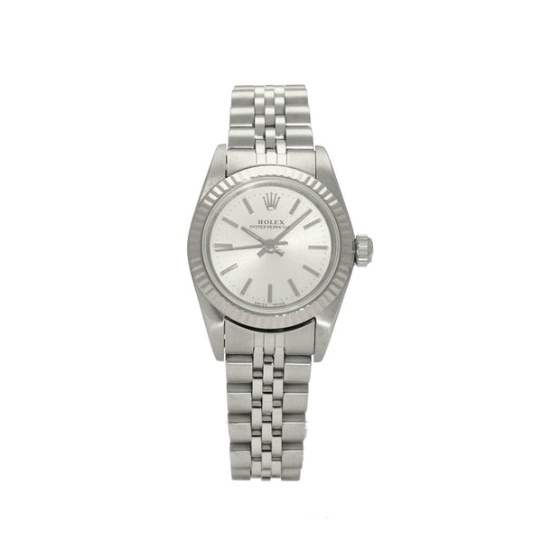 Oyster Perpetual 76094 - Silver Dial - 2002