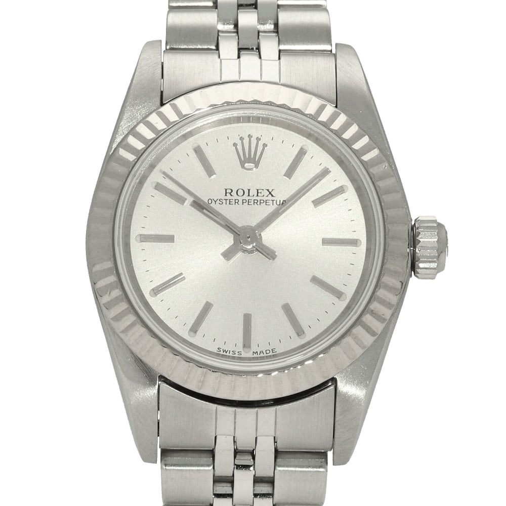Oyster Perpetual 76094 - Silver Dial - 2002