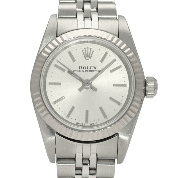 Oyster Perpetual 76094 - Silver Dial - 2002