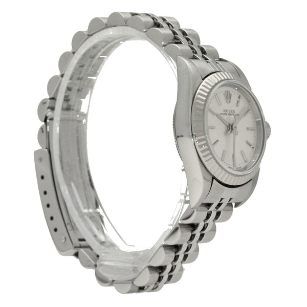 Oyster Perpetual 76094 - Silver Dial - 2002