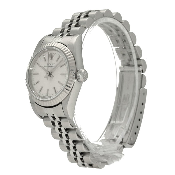 Oyster Perpetual 76094 - Silver Dial - 2002