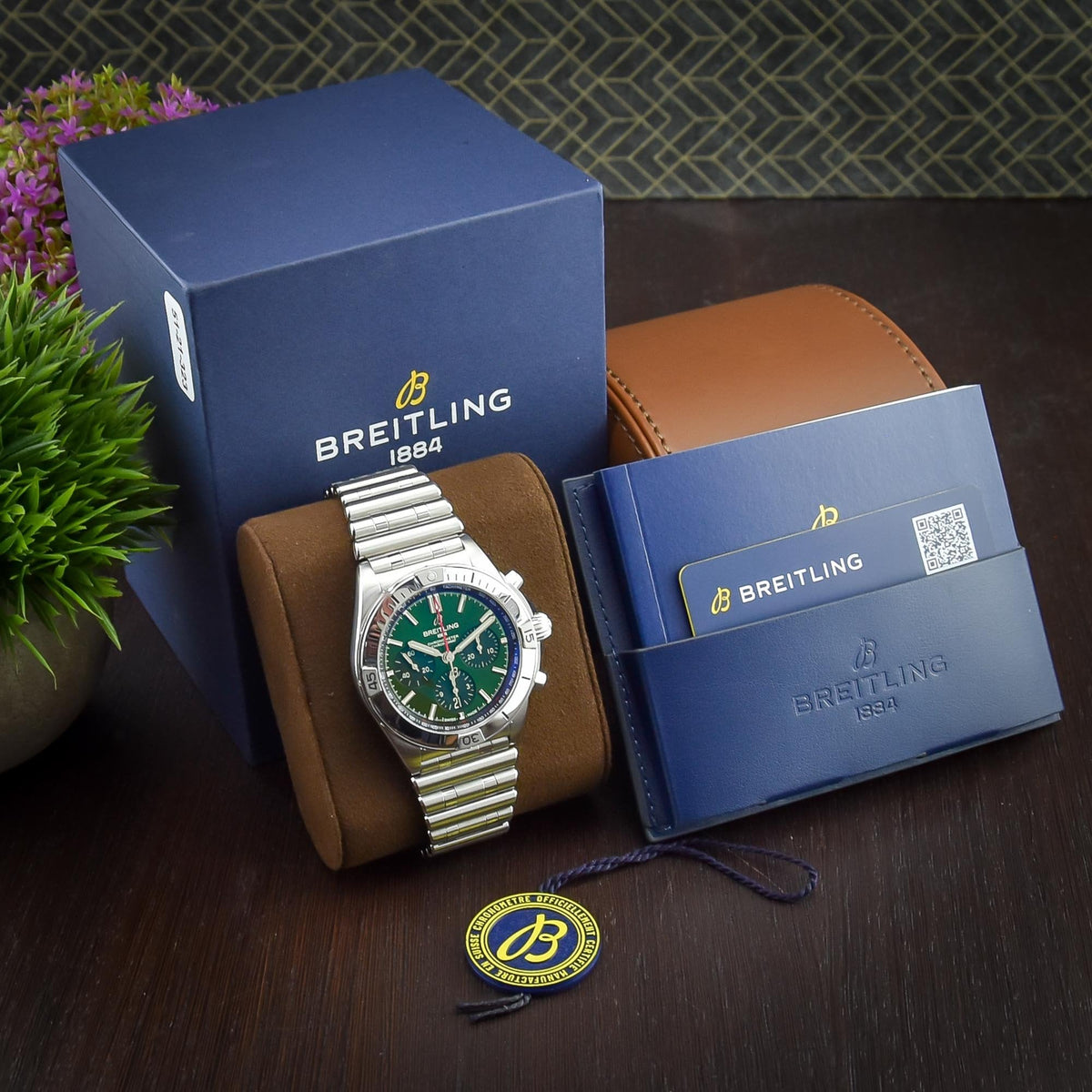 Chronomat B01 42 Bentley - Green Dial - 2021