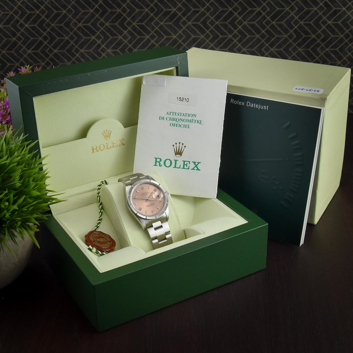 Oyster Perpetual Date 15210 - Copper Dial - 2002