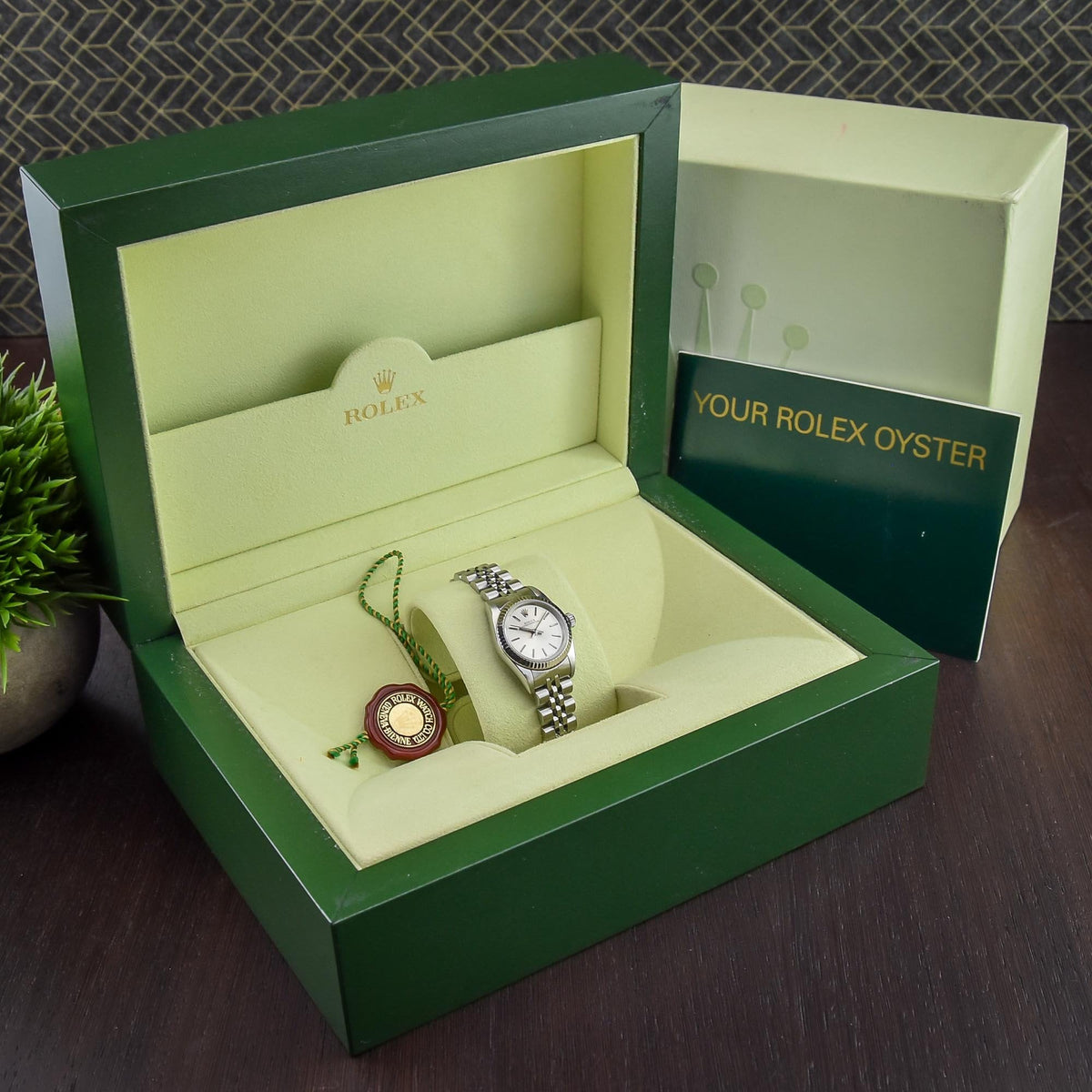 Oyster Perpetual 76094 - Silver Dial - 2002