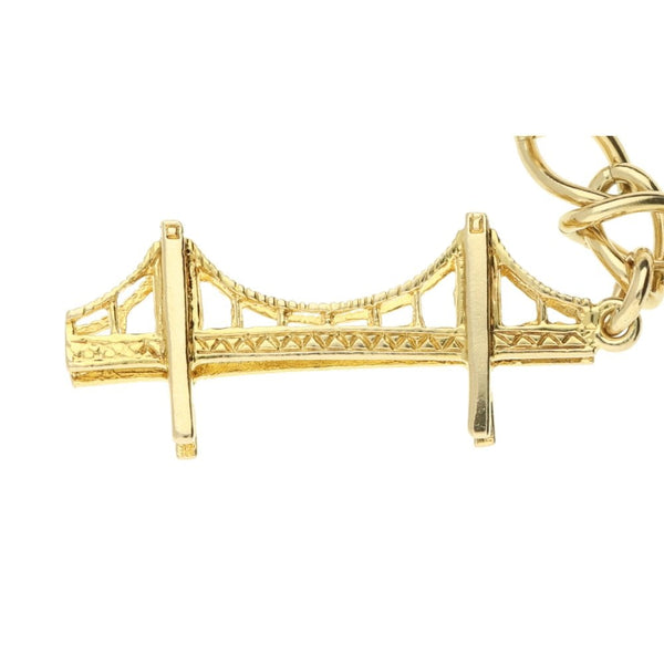 9ct Yellow Gold Charm Bracelet - 3 Charms